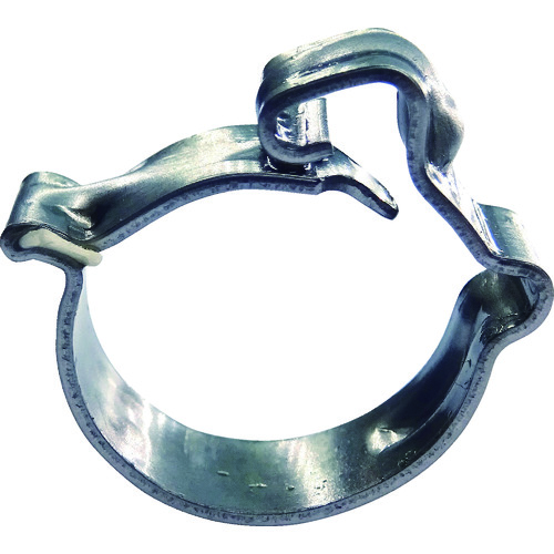 トラスコ中山 CAILLAU ホースクランプ CLIC-R 締付径10.5~12mm(ご注文単位1袋)【直送品】