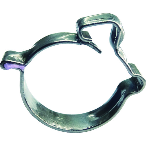 トラスコ中山 CAILLAU ホースクランプ CLIC-R 締付径9.5~11mm(ご注文単位1袋)【直送品】