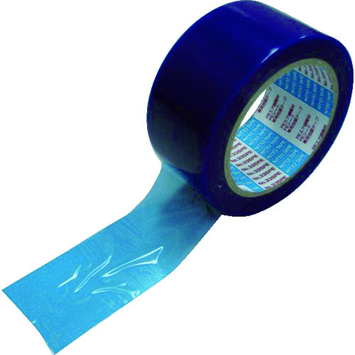 トラスコ中山 日東電工ベースマテリアル 包装用ポリエチレンテープ PEダンプロン No.335PE 50mm×50m ブルー(ご注文単位1巻)【直送品】