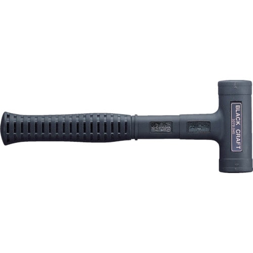 トラスコ中山 HALDER ブラッククラフトハンマー 無反動 ナイロン(白)径40(ご注文単位1本)【直送品】