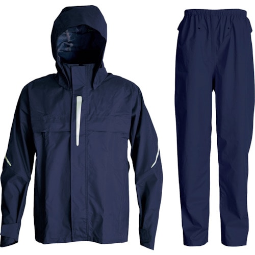 トラスコ中山 カジメイク 3450 オールマインド360° ネイビー M(ご注文単位1着)【直送品】