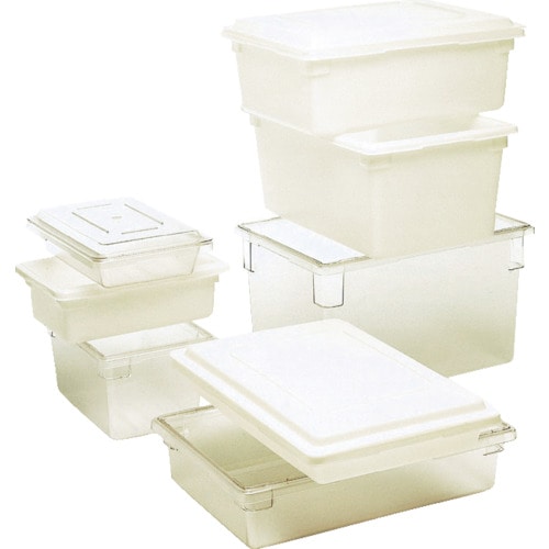 トラスコ中山 エレクター フードボックス フタ ホワイト(ご注文単位1枚)【直送品】