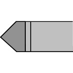 トラスコ中山 三和 超硬バイト 35形 13×13×100 M20 M20(ご注文単位1本)【直送品】