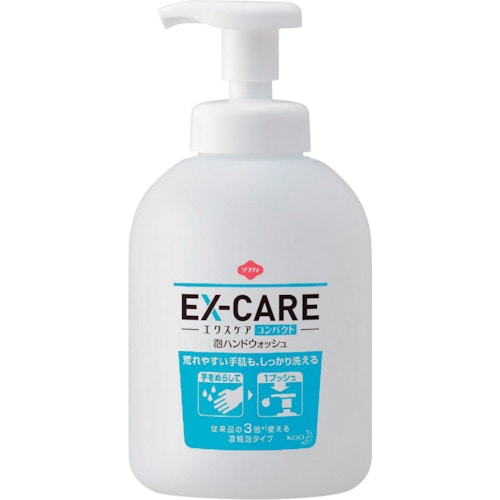 トラスコ中山 Kao 業務用ソフティEX‐CAREコンパクト泡ハンドウォッシュ（ご注文単位1個）【直送品】