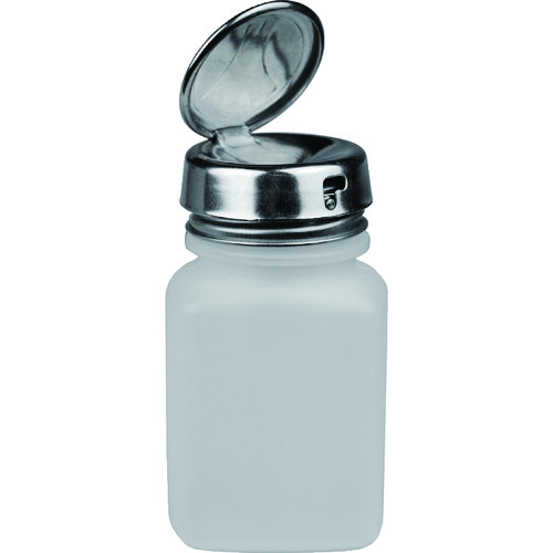 トラスコ中山 DESCO ディスペンサー ロック機能付き 白 角型 60cc(ご注文単位1個)【直送品】