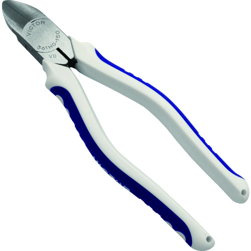 トラスコ中山 ビクター ハイグレード 強力ニッパエラストマG薄刃 トラス-コ発注コード(ご注文単位1個)【直送品】