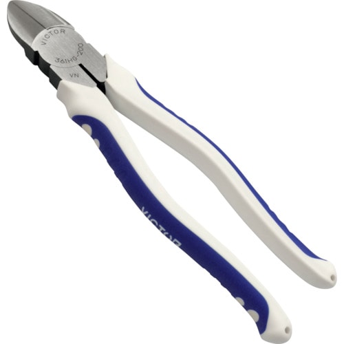 トラスコ中山 ビクター ハイグレード 強力ニッパ薄刃エラストマG(ご注文単位1個)【直送品】