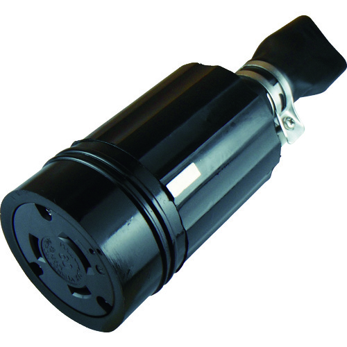 トラスコ中山 アメリカン電機 引掛形 防水形コネクタボディ 3P60A250V(ご注文単位1個)【直送品】