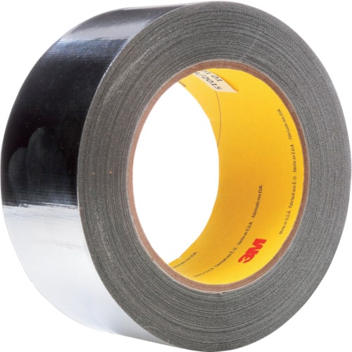 トラスコ中山 3M アルミ箔ガラスクロステープ 363 50.8mmX32.9m(ご注文単位1巻)【直送品】