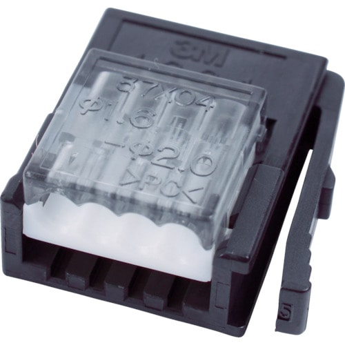 トラスコ中山 3M ミニ・クランプ ワイヤーマウントプラグ4極 449-2935(ご注文単位1個)【直送品】