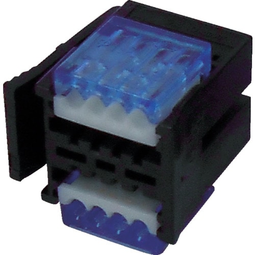 >トラスコ中山 3M ミニ・クランプ ワイヤーマウントプラグ8極 449-3061(ご注文単位1個)【直送品】