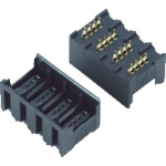 トラスコ中山 3M ミニ・クランプ ボードマウントソケット ストレート型 4列タイプ　449-3168（ご注文単位1個）【直送品】