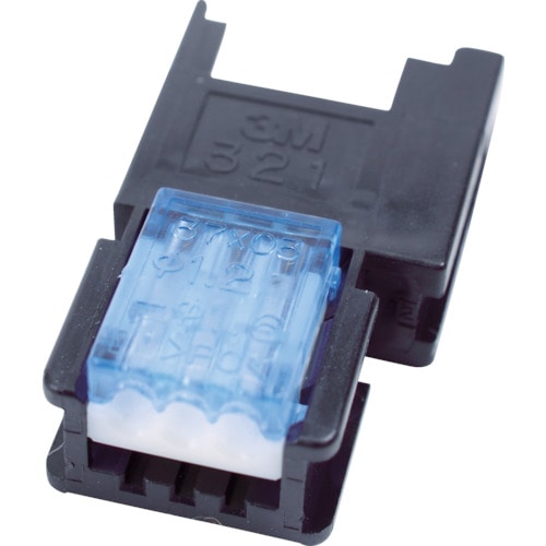 トラスコ中山 3M ミニ・クランプ ワイヤーマウントソケット3極 ケーブル中継接続用　449-3192（ご注文単位1個）【直送品】