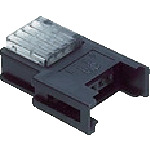 トラスコ中山 3M ミニ・クランプ ワイヤーマウントソケット4極 ケーブル中継接続用　449-3265（ご注文単位1個）【直送品】