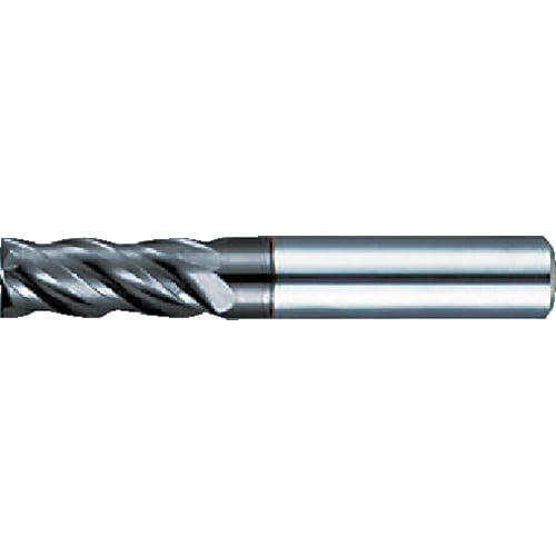 トラスコ中山 グーリング 超硬スクエアエンドミル マルチリードRF100U 汎用4枚刃レギュラー刃径8mm(ご注文単位1本)【直送品】