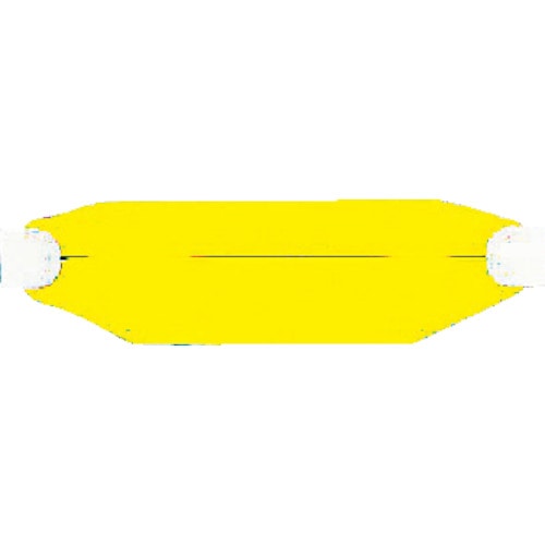 トラスコ中山 ユニット ヘルタイ(兼用タイプ)黄 ネオプレンゴム 90×310(ご注文単位1個)【直送品】