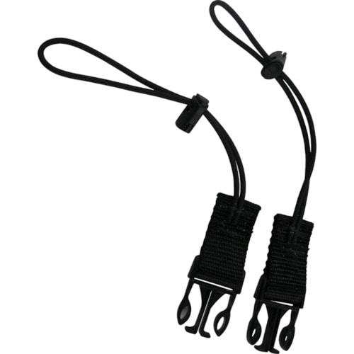 トラスコ中山 バーコ 伸縮式ランヤード用コネクト ブラック 3875-RL1用交換コネクタ(ご注文単位1組)【直送品】