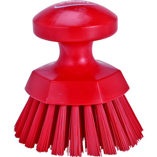 トラスコ中山 Vikan ハンドブラシ/丸 3885 レッド(ご注文単位1個)【直送品】