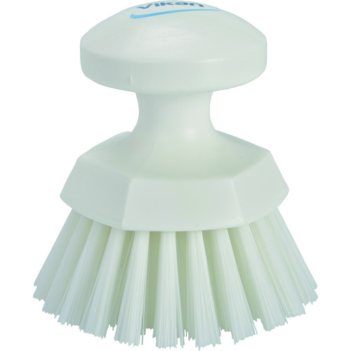 トラスコ中山 Vikan ハンドブラシ/丸 3885 ホワイト(ご注文単位1個)【直送品】