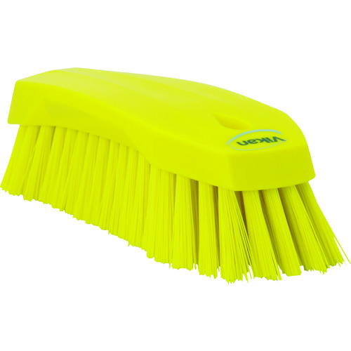 トラスコ中山 Vikan ハンドブラシ 3890 イエロー HACCP対応 ハードタイプ(ご注文単位1個)【直送品】