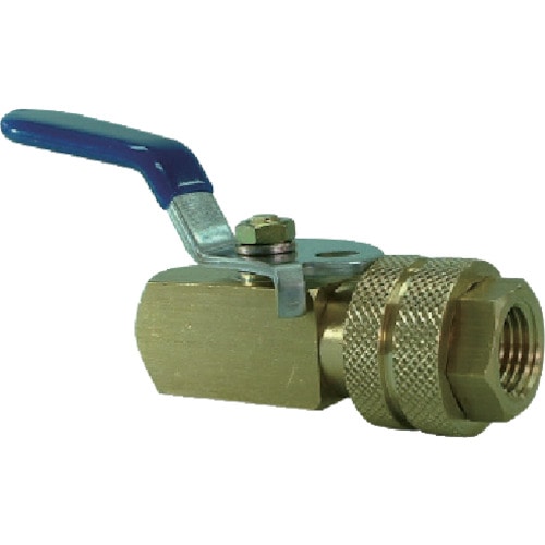 トラスコ中山 チヨダ スリーポジションボールバルブ Rc1/4・Rc1/4(ご注文単位1個)【直送品】