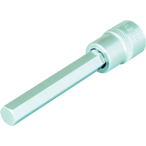 トラスコ中山 TONE ロングヘキサゴンソケット 対辺寸法8mm ビット長さ71mm（ご注文単位1個）【直送品】