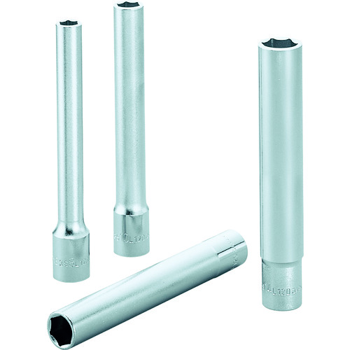 トラスコ中山 TONE 超ロングソケットセット(6角) 4pcs（ご注文単位1セット）【直送品】