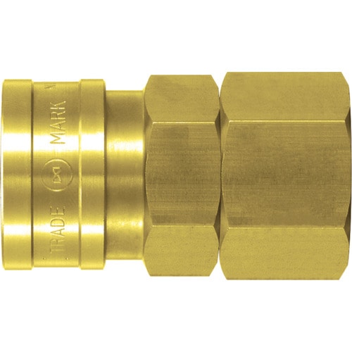 トラスコ中山 日東 真ちゅう製ハイカプラ ニトリルゴムNBR(SG)BSBM400SF(00232)（ご注文単位1個）【直送品】