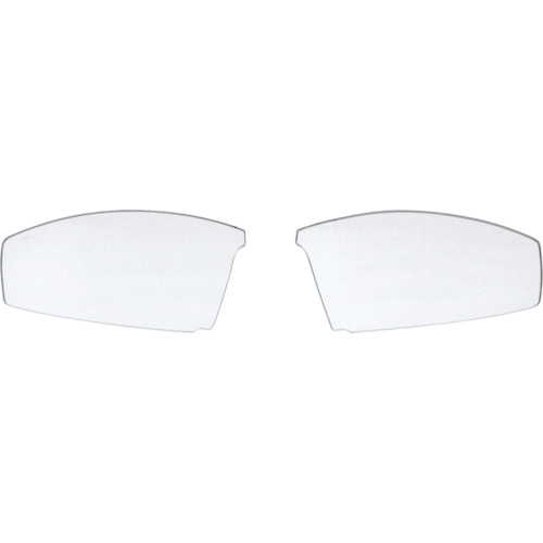 トラスコ中山 ミドリ安全 二眼型保護メガネ 替えレンズ VD-201F用（ご注文単位1組）【直送品】