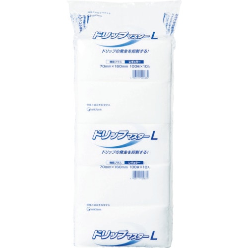 トラスコ中山 ユニ・チャーム GドリップマスターL 70×160 (1000枚入)(ご注文単位1パック)【直送品】