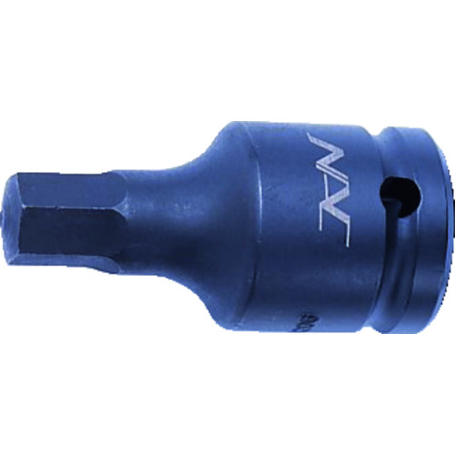 トラスコ中山 ナック ヘキサゴンレンチソケット ショートタイプ 差込角12.7x対辺8mm(ご注文単位1個)【直送品】