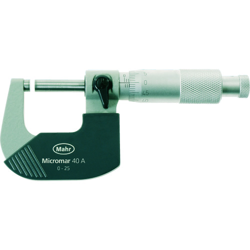 トラスコ中山 マール マイクロメータ40A 0~25mm(4134000)(ご注文単位1台)【直送品】