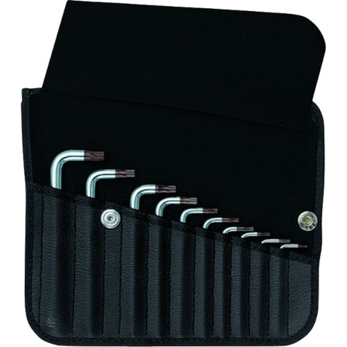 トラスコ中山 PBスイスツールズ 410K ヘクスローブレンチセット 袋入り10本組(ご注文単位1セット)【直送品】