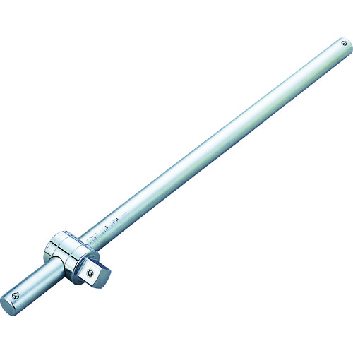 トラスコ中山 TONE T形スライドハンドル 差込角25.4mm 全長660mm(ご注文単位1個)【直送品】