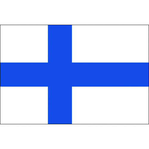 トラスコ中山 東京製旗 国旗No.1(70×105cm) フィンランド（ご注文単位1枚）【直送品】