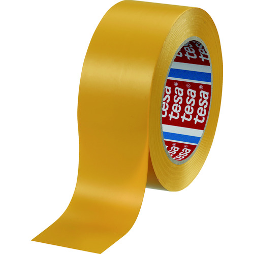 トラスコ中山 tesa ラインテープ テサ4169PV93 黄 50mmx33m(ご注文単位1巻)【直送品】
