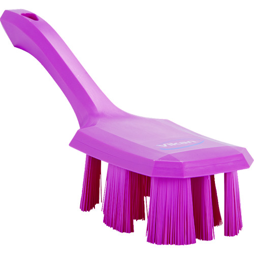 トラスコ中山 Vikan ハンドブラシ UST ショートハンドルブラシ 4179 ピンク HACCP対応 ハードタイプ(ご注文単位1個)【直送品】