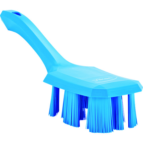 トラスコ中山 Vikan ハンドブラシ UST ショートハンドルブラシ 4179 ブルー HACCP対応 ハードタイプ(ご注文単位1個)【直送品】