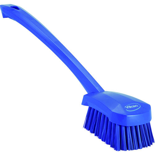 トラスコ中山 Vikan ロングハンドルブラシ 4186 パープル(ご注文単位1個)【直送品】