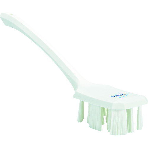 トラスコ中山 Vikan UST ロングハンドルブラシ 4196 白(ご注文単位1個)【直送品】