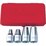 トラスコ中山 コーケン 12.7mm差込 スタッドボルトセッターセット 4ヶ組(ご注文単位1セット)【直送品】