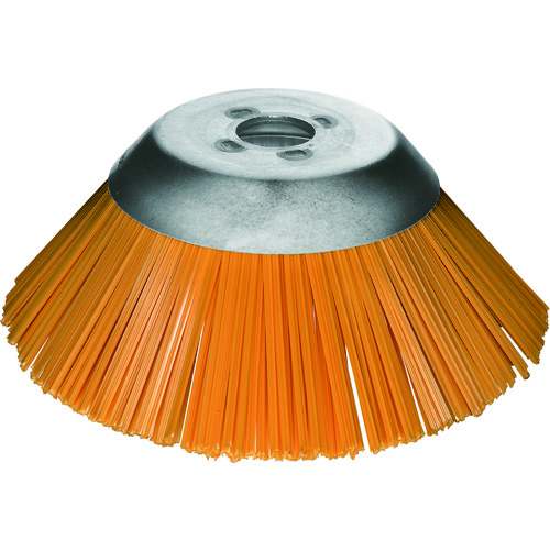 トラスコ中山 LESSMANN 刈払機専用ブラシ Φ160 PBTファイバー樹脂 線径2.5(ご注文単位1個)【直送品】