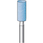 トラスコ中山 ナカニシ 軸付砥石 (10本入) 粒度#60 ブルー 円筒 外径6.0mm（ご注文単位1パック）【直送品】