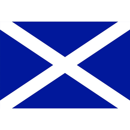 トラスコ中山 東京製旗 国旗No.2(90×135cm) スコットランド（ご注文単位1枚）【直送品】