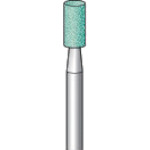 トラスコ中山 ナカニシ 軸付砥石 (10本入) 粒度#60 グリーン 円筒 外径4.0mm(ご注文単位1パック)【直送品】