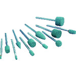 トラスコ中山 ナカニシ 軸付砥石セット (1S(袋)＝12本入)（ご注文単位1セット）【直送品】