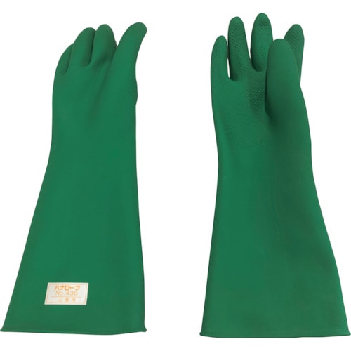 トラスコ中山 ハナキゴム 化学薬品用手袋 ハナローブ436(ご注文単位1組)【直送品】