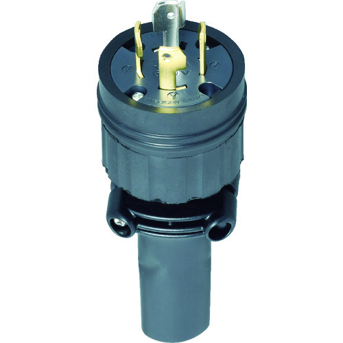 トラスコ中山 アメリカン電機 引掛形 防水形プラグ 接地3P30A600V(ご注文単位1個)【直送品】