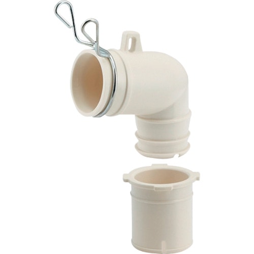 トラスコ中山 カクダイ 洗濯機排水トラップ用エルボ 860-0015(ご注文単位1個)【直送品】