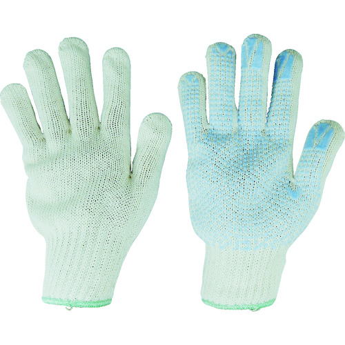 トラスコ中山 丸和ケミカル PETリサイクル軍手すべり止め付(ご注文単位1組)【直送品】